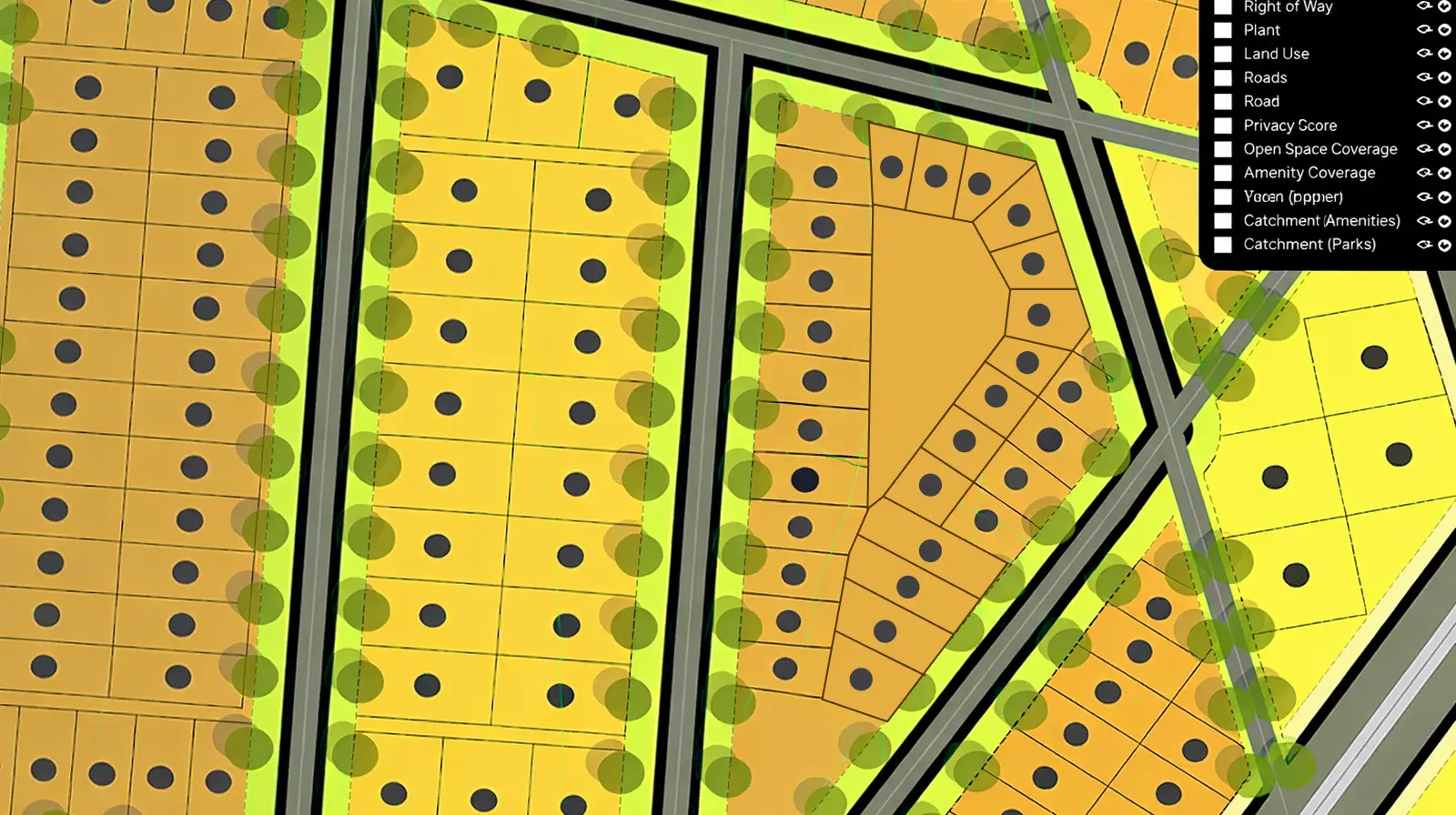 Master Planning with DBF Engine